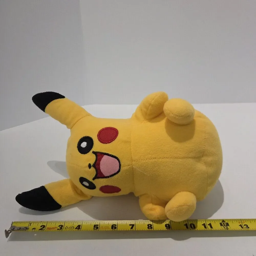 Vintage? Pokemon Pikachu Plush No Tags Open Mouth Smiling